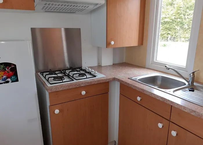 Mobil-home Sur Terrain Privatif Jean-mi Et Flo Σαλέ Vendays-Montalivet